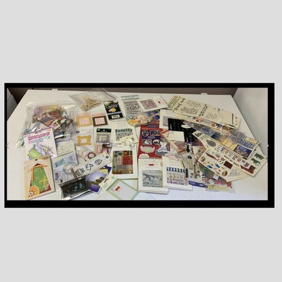Huge Mixed Lot Of Scrapbooking Stickers & Misc - Picture 14 of 14